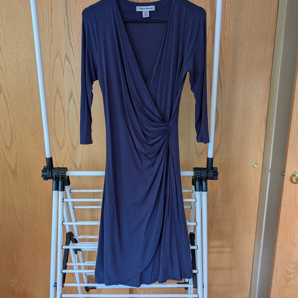 Tommy Bahama Deep Blue Long Sleeve Dress